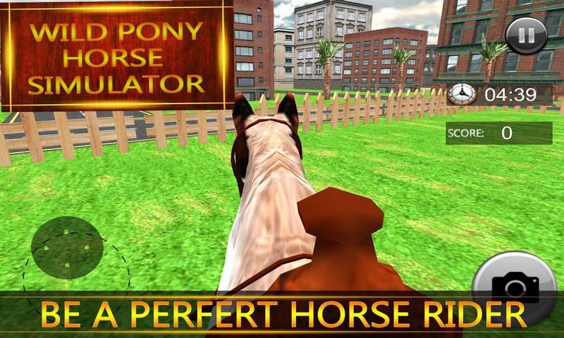 Wild Pony Horse Simulator 3D_截图_5