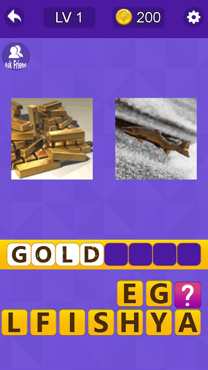 2 Pics 1 Word - Guessing Word_游戏简介_图2