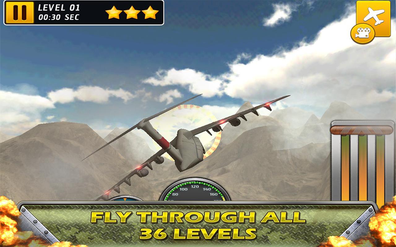 Airplane Crash Land flying Sim_截图_3