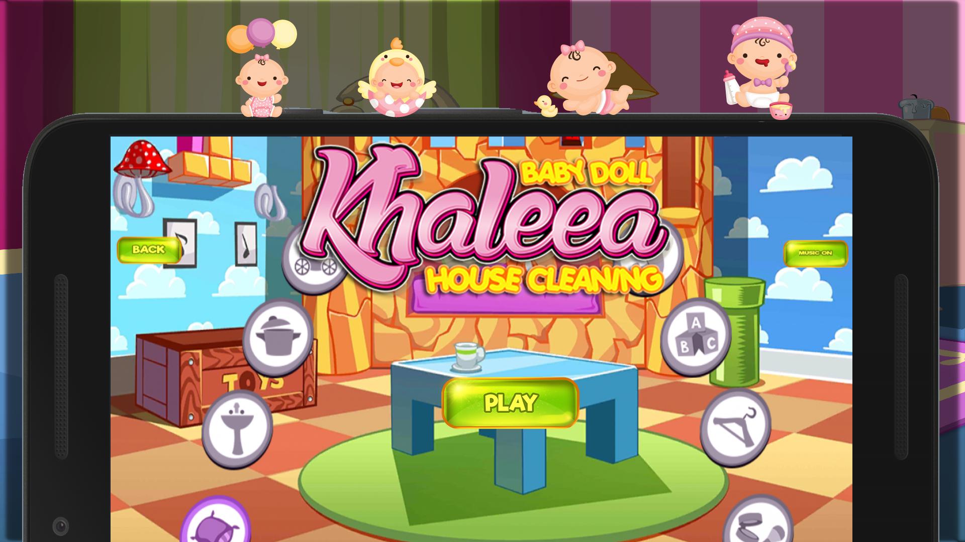 Khaleea - Baby Doll Cleaning House
