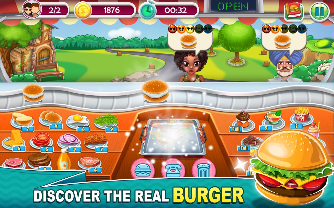 Chef Dash: Fast Food Truck Burger Maker Game 