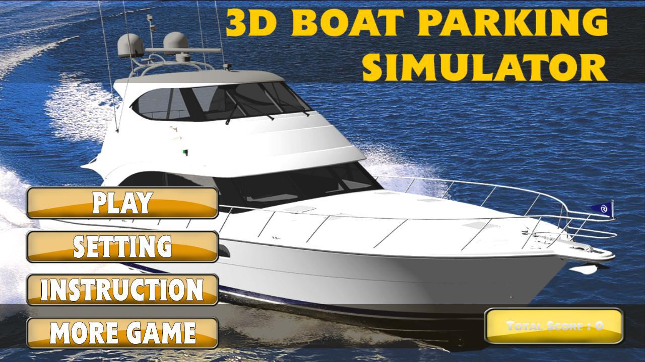 3D Boat Parking Simulator