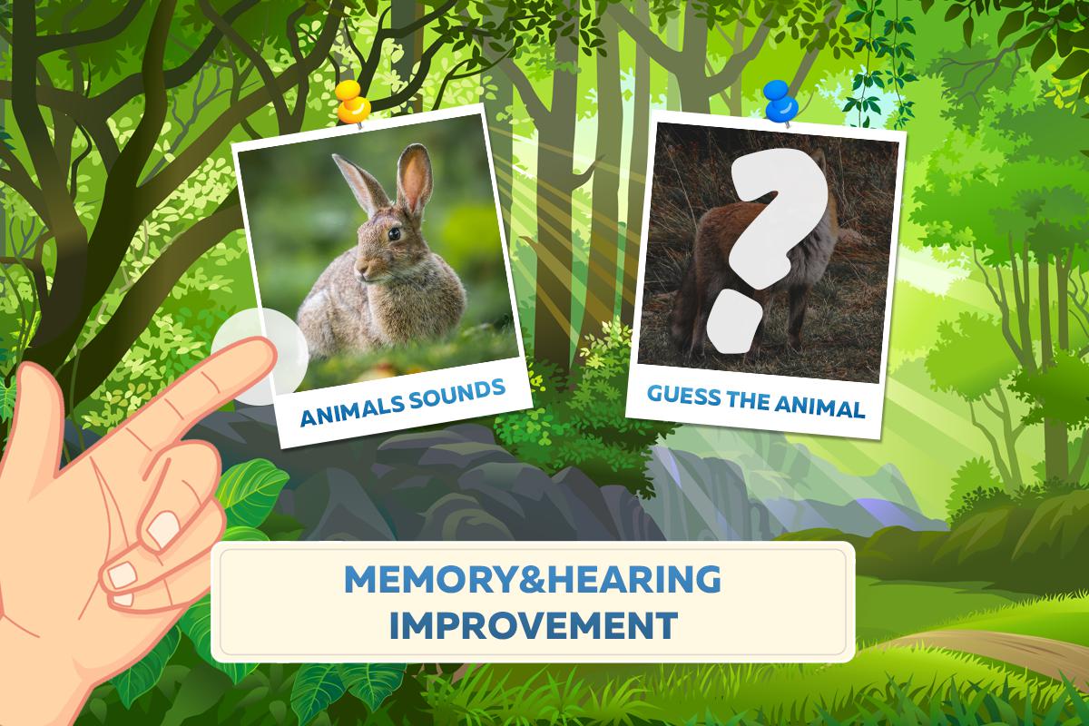 Animal Sounds. Game for children_截图_2