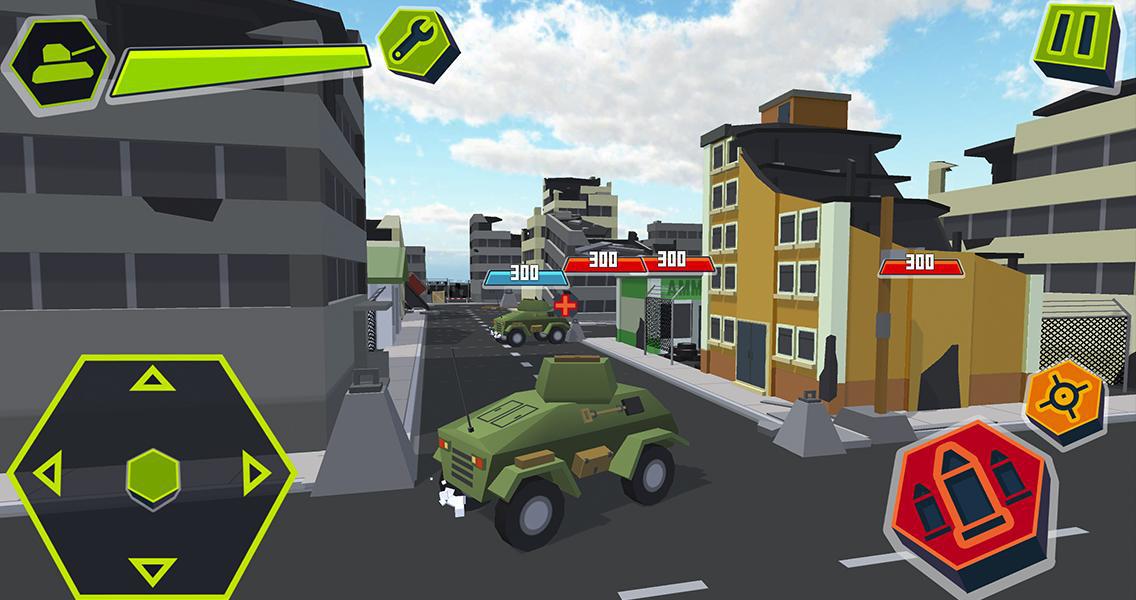 Cube Tanks - Blitz War 3D_截图_2