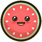 aa kawaii watermelon - Christmas