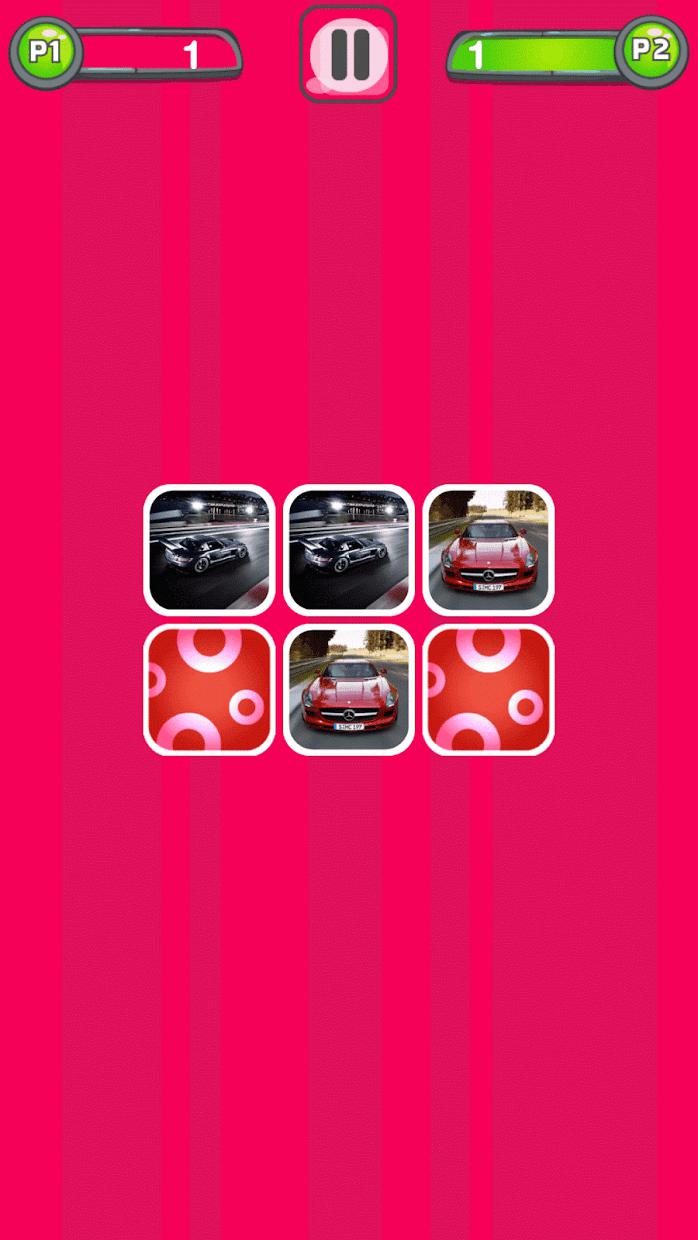 Cars Matching Game for Kids_截图_3