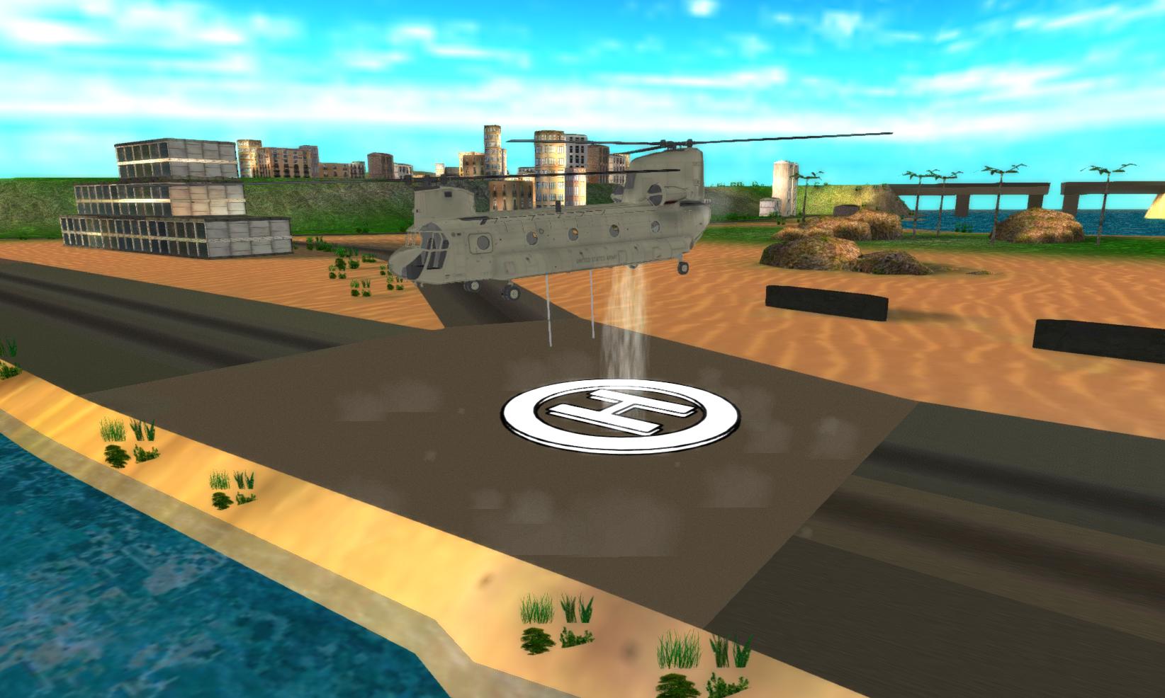Helicopter Flight Simulator 3D_截图_3