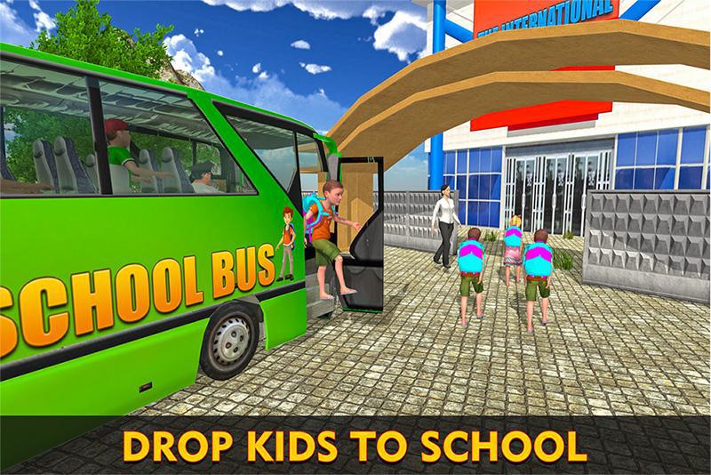 NY City School Bus Sim 2018_截图_4