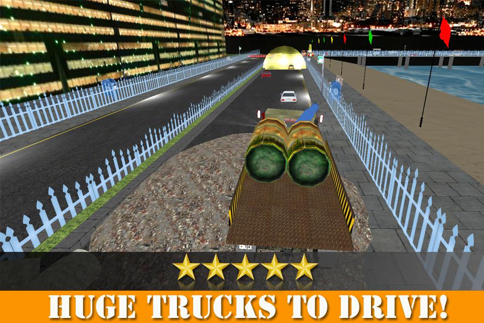 Truck Simulator - Night City_截图_5