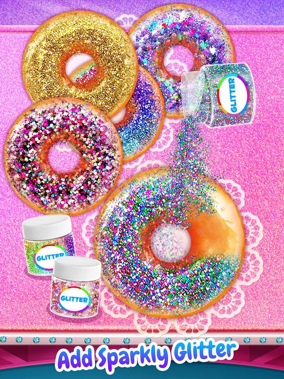 Glitter Donut - Trendy & Sparkly Food_游戏简介_图3