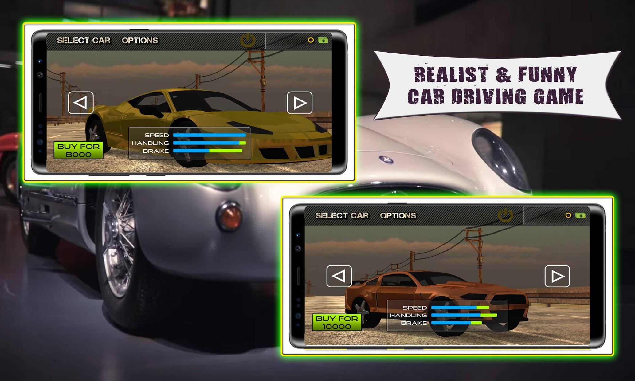 Luxury Car Game : Endless Traffic Race Game 3D