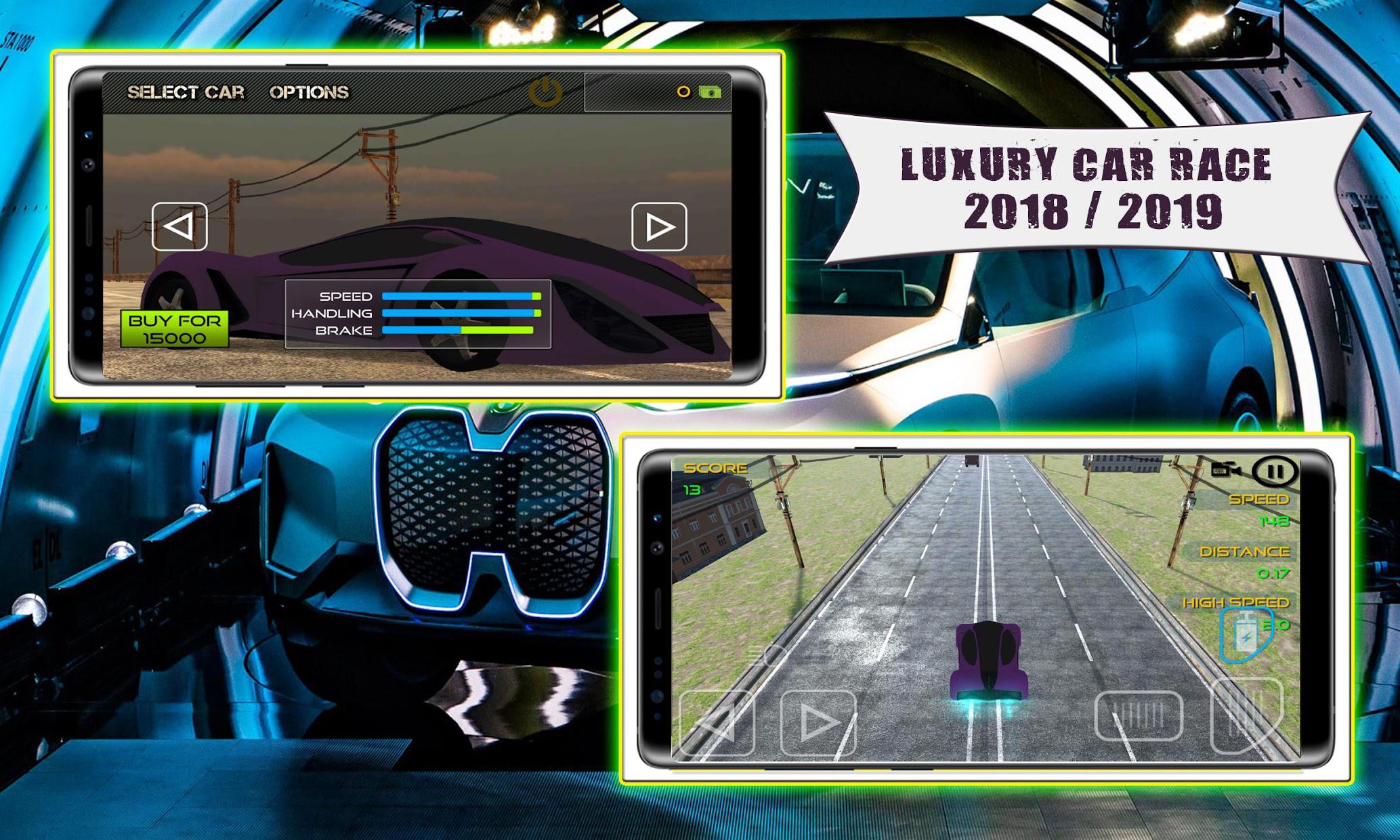 Luxury Car Game : Endless Traffic Race Game 3D_截图_3