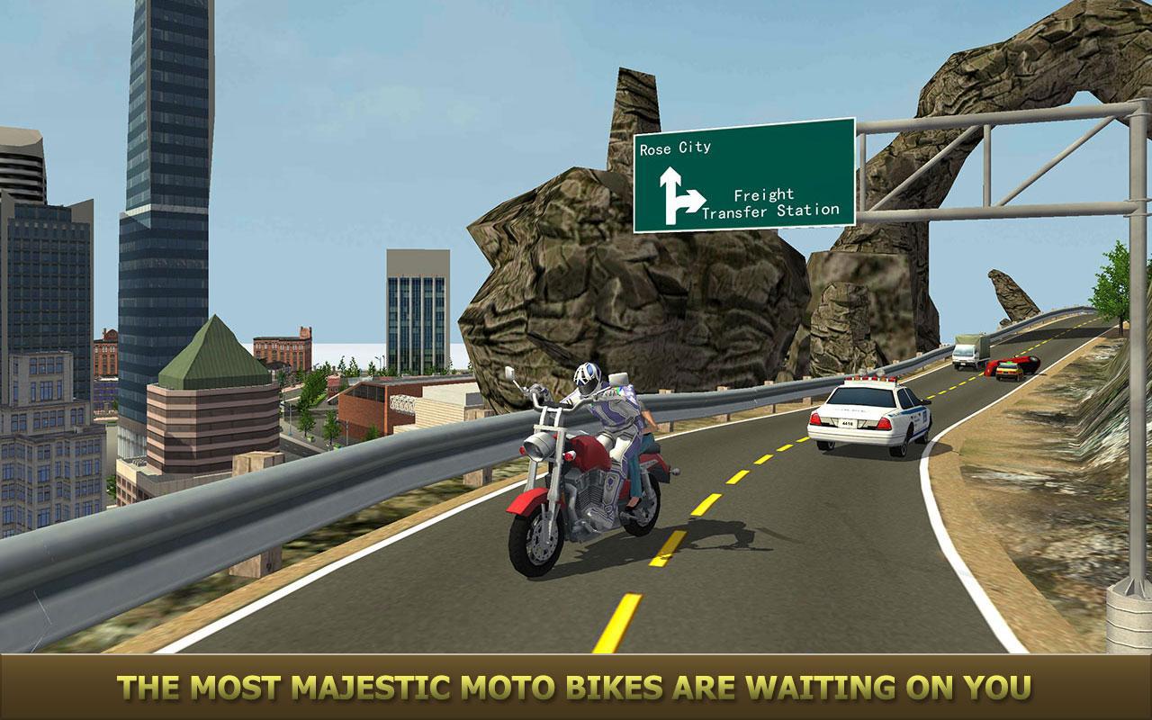 Furious City Moto Bike Racer 3_截图_2