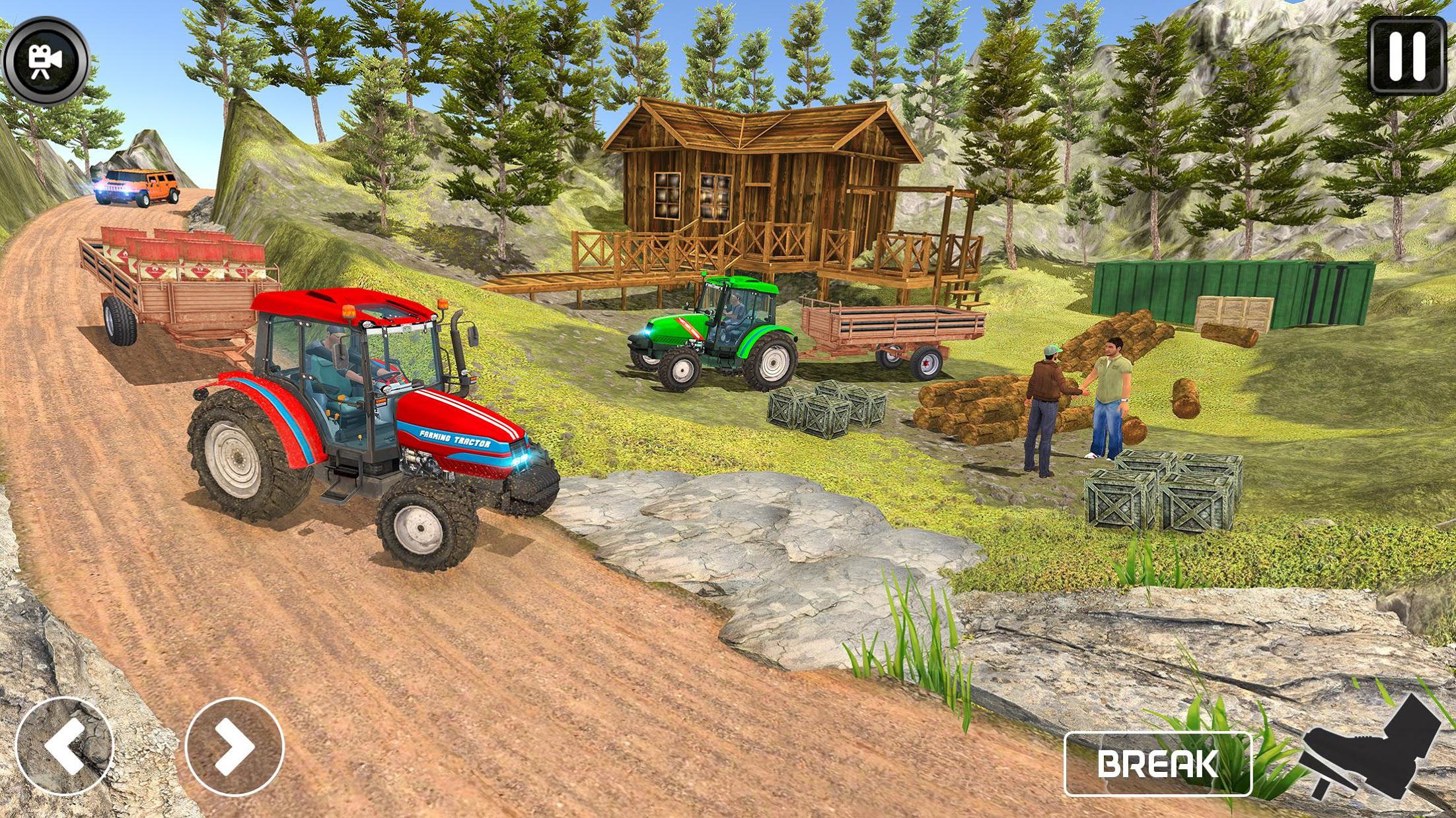 New Farming Tractor Transport Simulator 3D 2018_游戏简介_图2