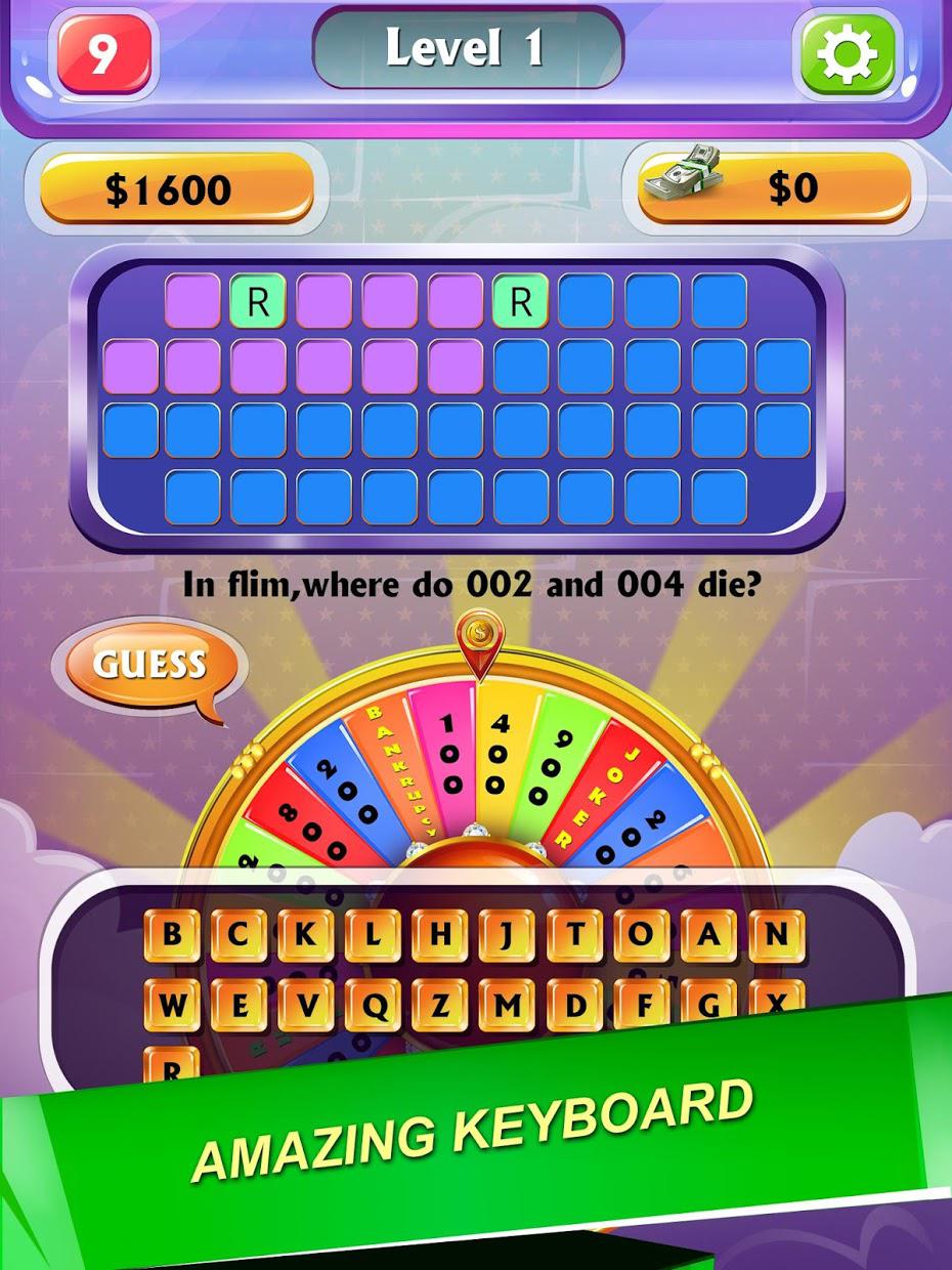 Wheel of Word - Fortune Game_截图_4