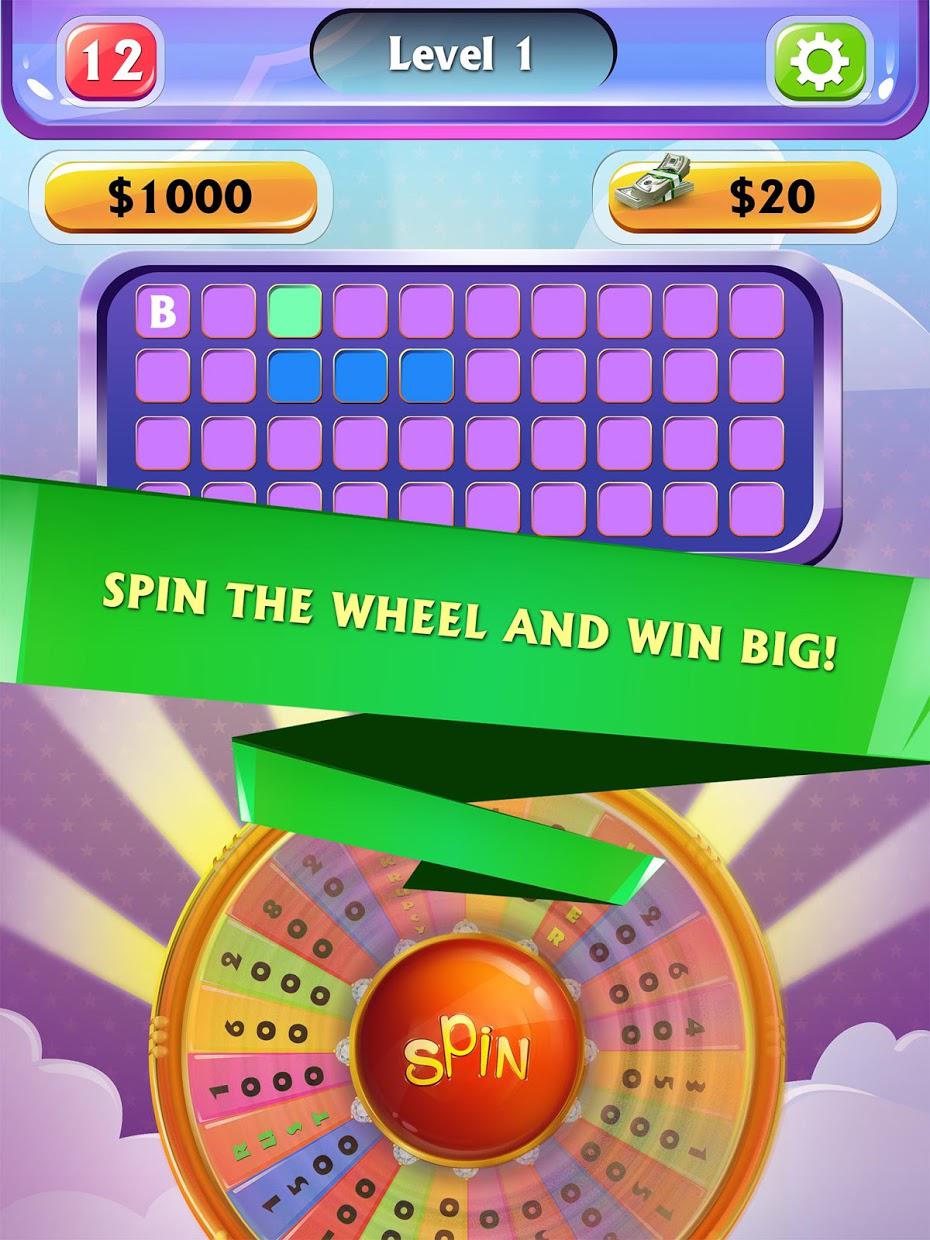 Wheel of Word - Fortune Game_截图_6