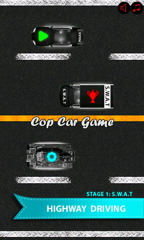 Cop car games for little kids_截图_5
