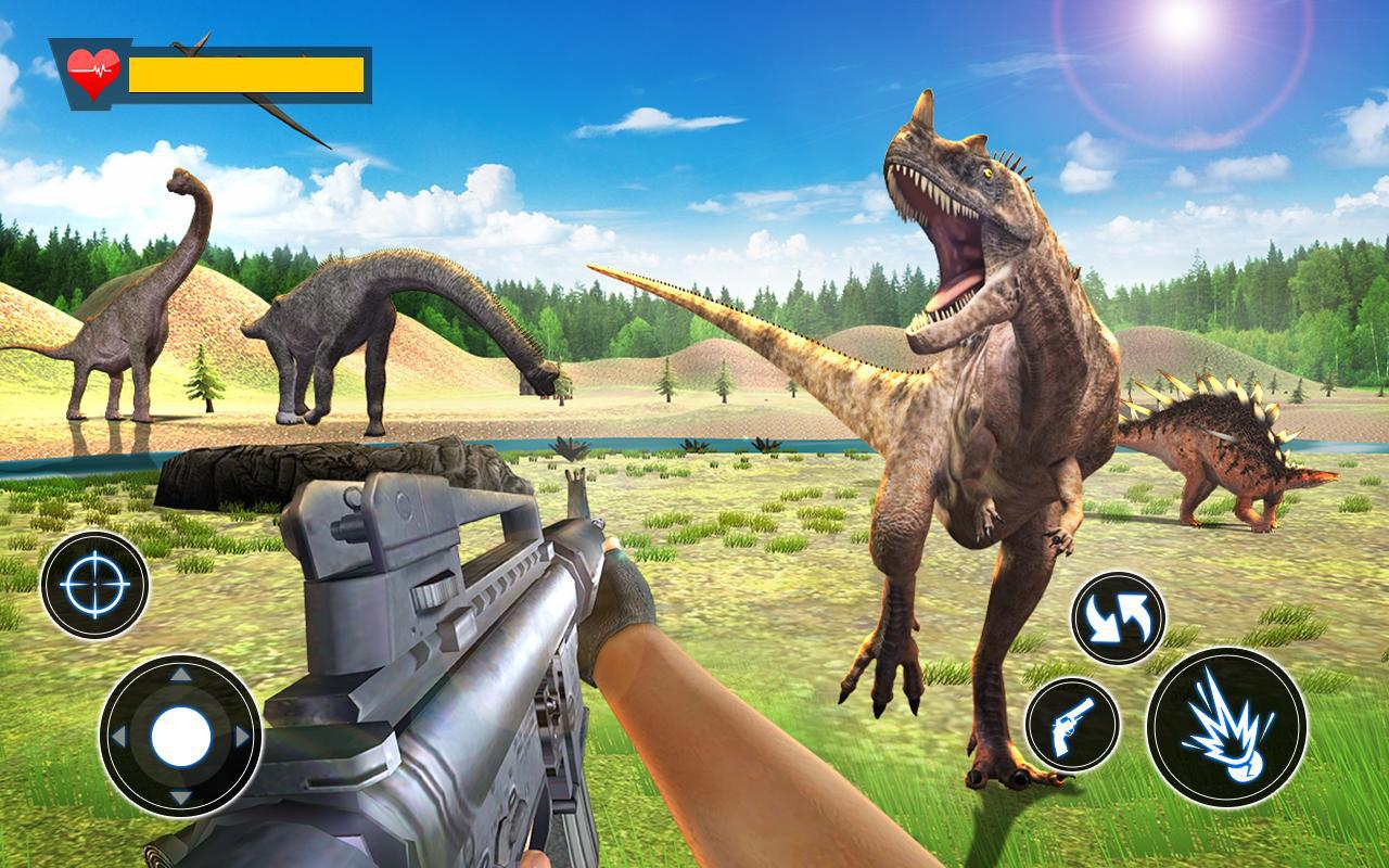 Dinosaur Hunting 3D Free Sniper Safari Adventure_截图_2
