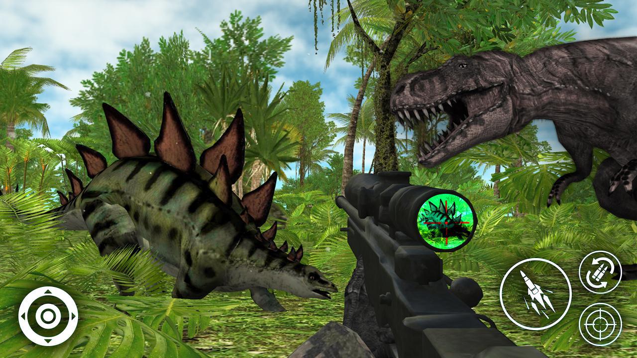 Dinosaur Hunting 3D Free Sniper Safari Adventure_截图_4