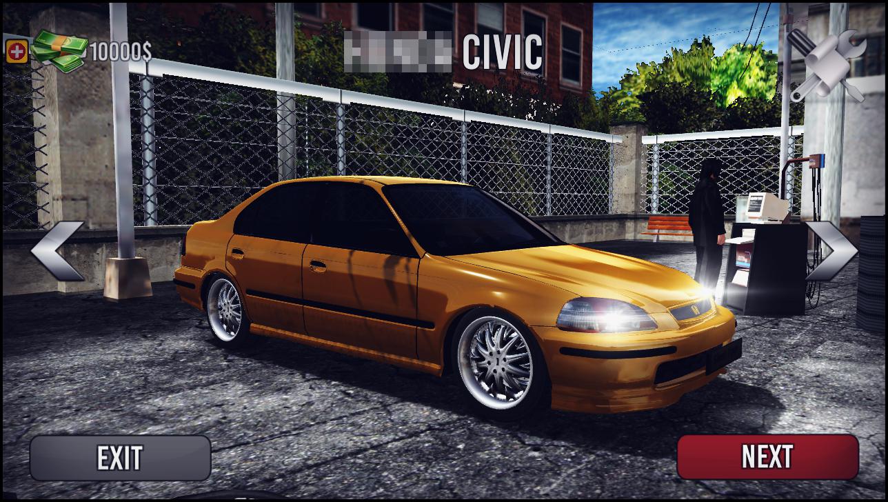 Civic Drift & Driving Simulator