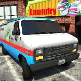 Laundry Van Delivery Simulator 3D