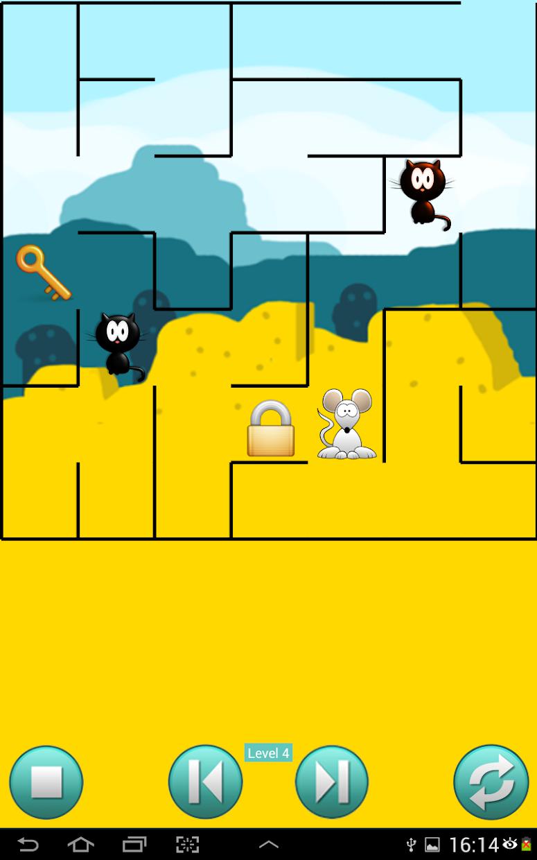 Cat and Mouse Maze Puzzle_截图_2