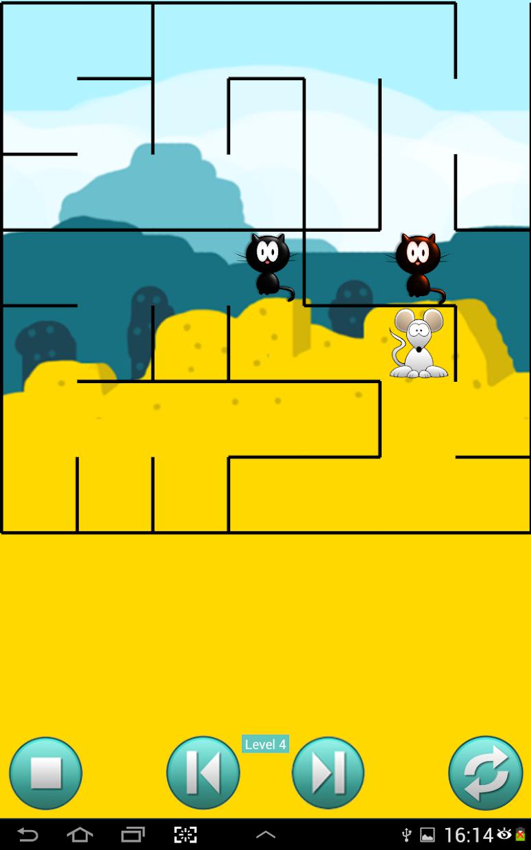 Cat and Mouse Maze Puzzle_截图_3