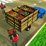 越野水果运输车卡车：驾驶模拟器