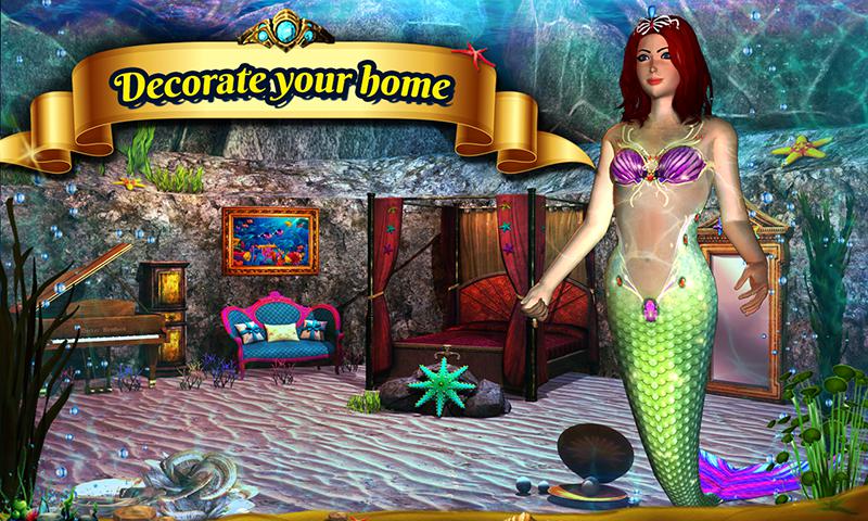 Cute Mermaid Simulator 3D_截图_2