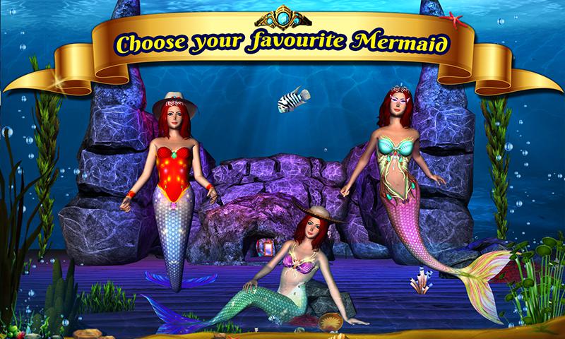 Cute Mermaid Simulator 3D_截图_3