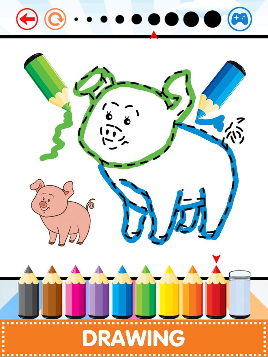 Line Drawing Animals & Paint Colors_截图_5