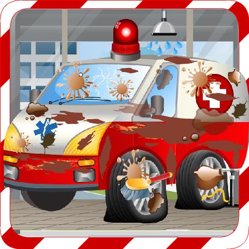 Car Wash Games -Ambulance Wash_截图_2