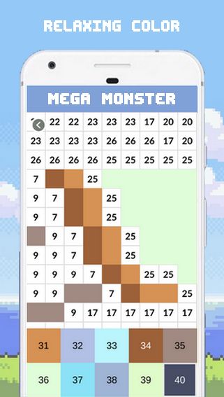 Mega Monster - Mega Pixelmons Color By Number_截图_5