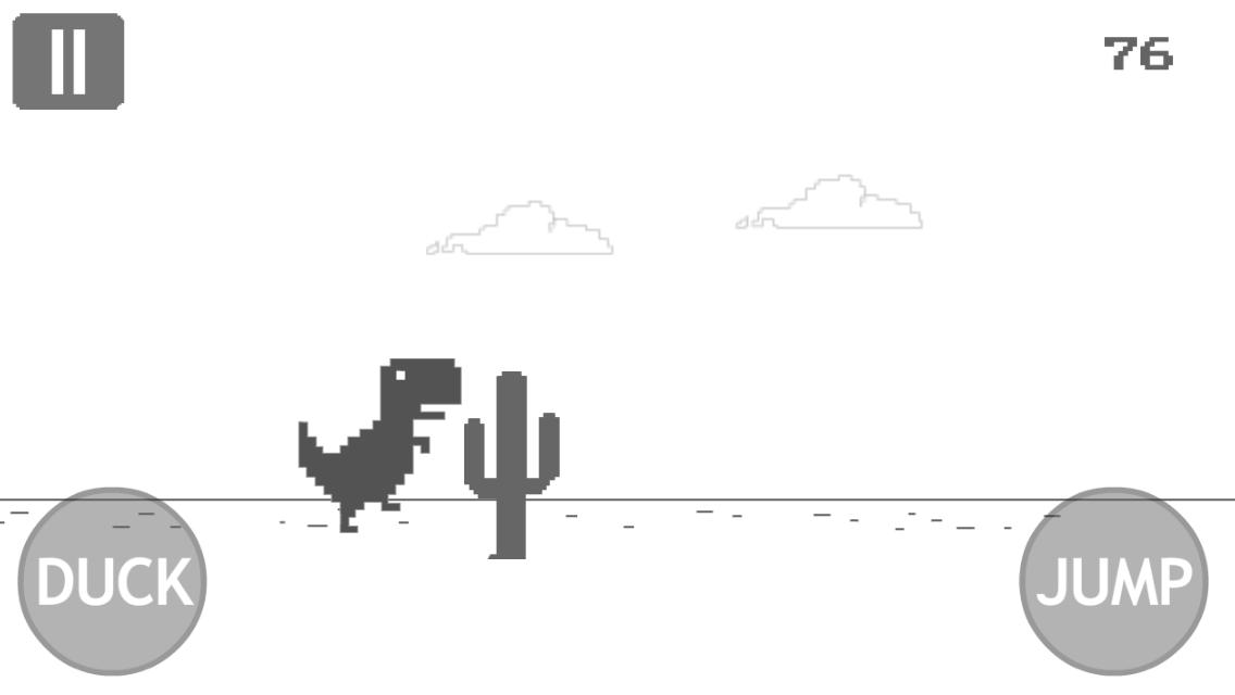 Dino T-Rex Super - Chrome Game_截图_2