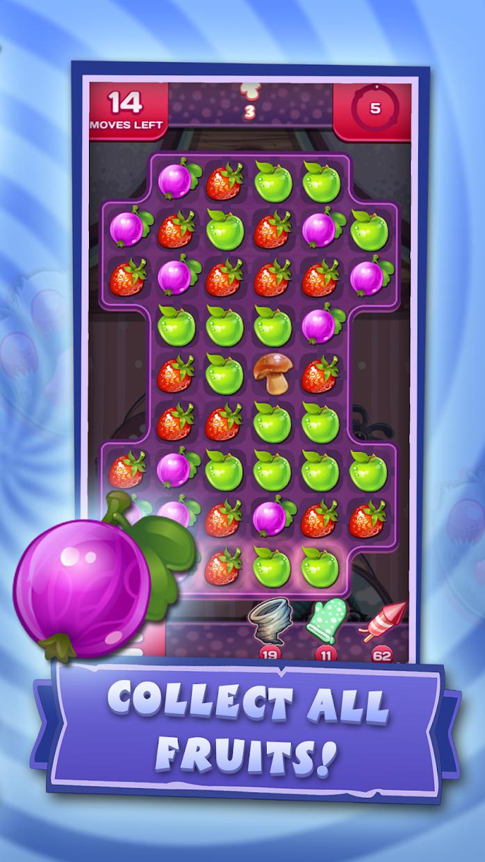 Delicious Fruit Puzzle: Match 3_截图_3