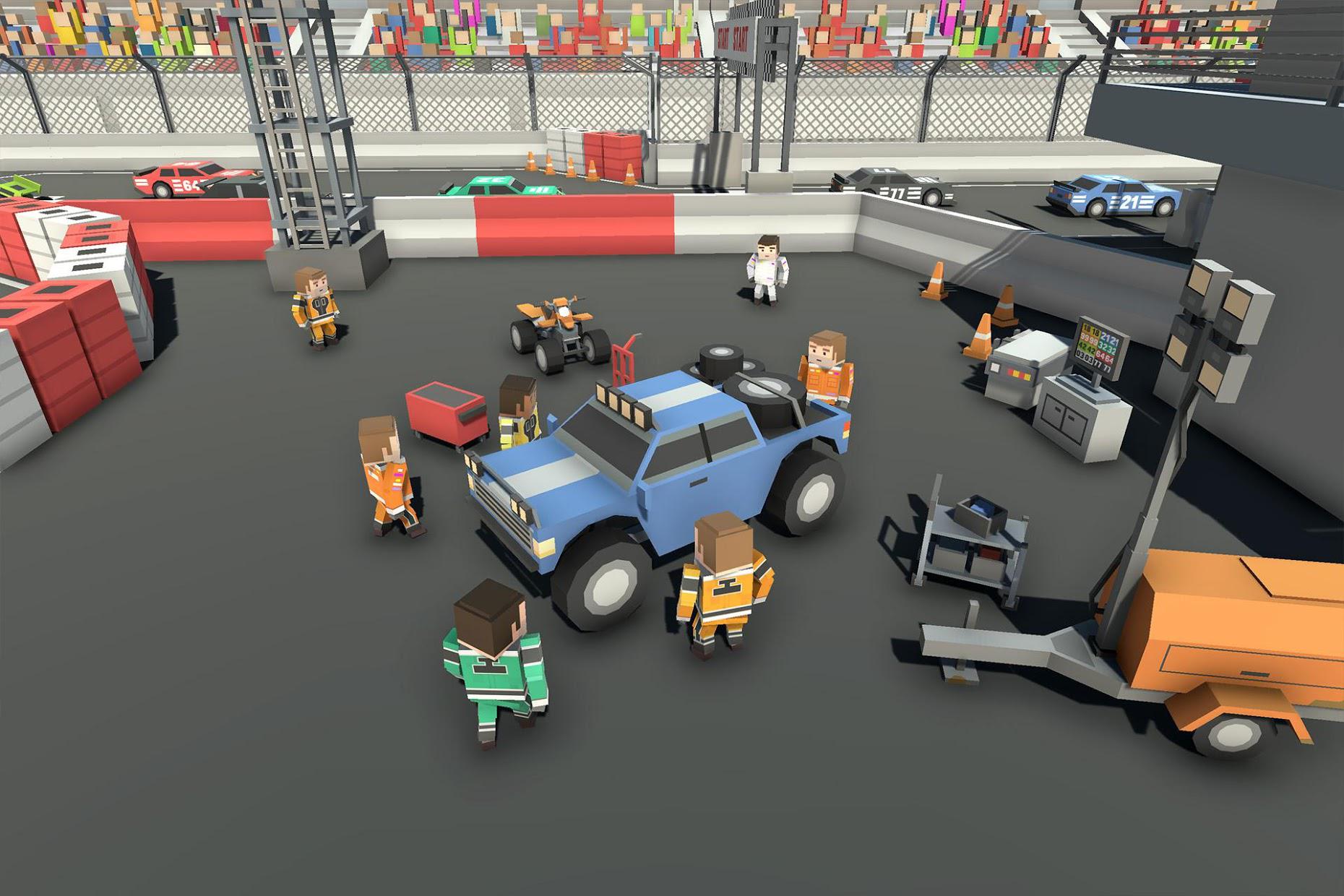 Box Cars Racing Game_截图_2