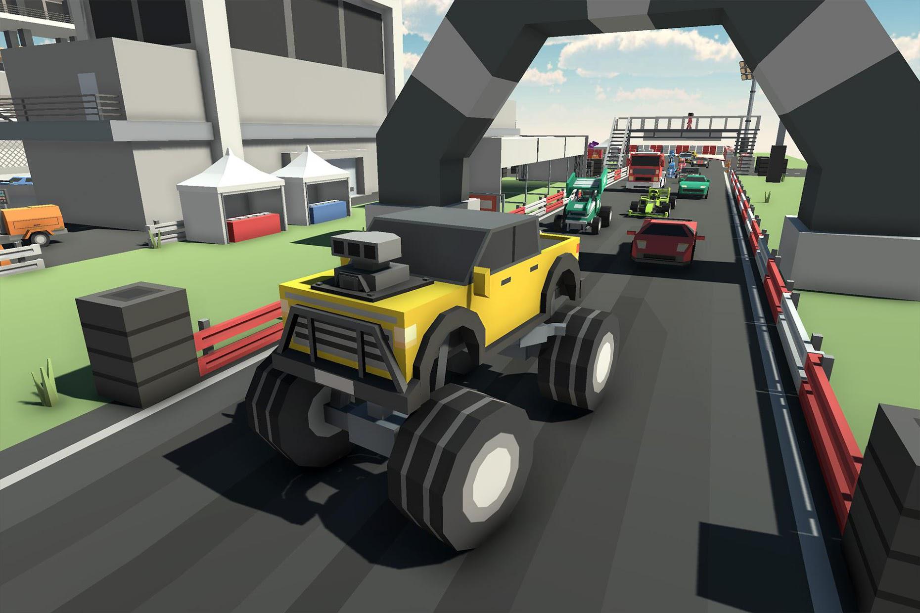 Box Cars Racing Game_截图_3