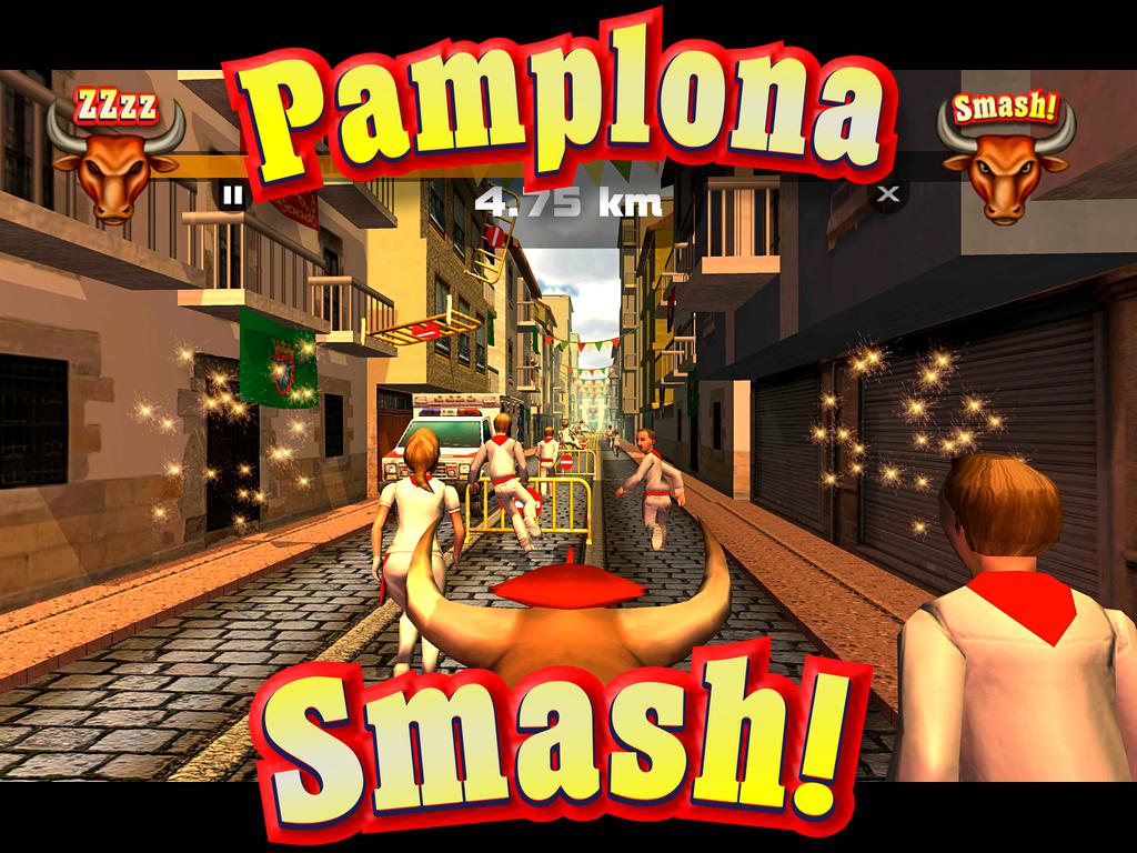Pamplona Smash: Bull Runner