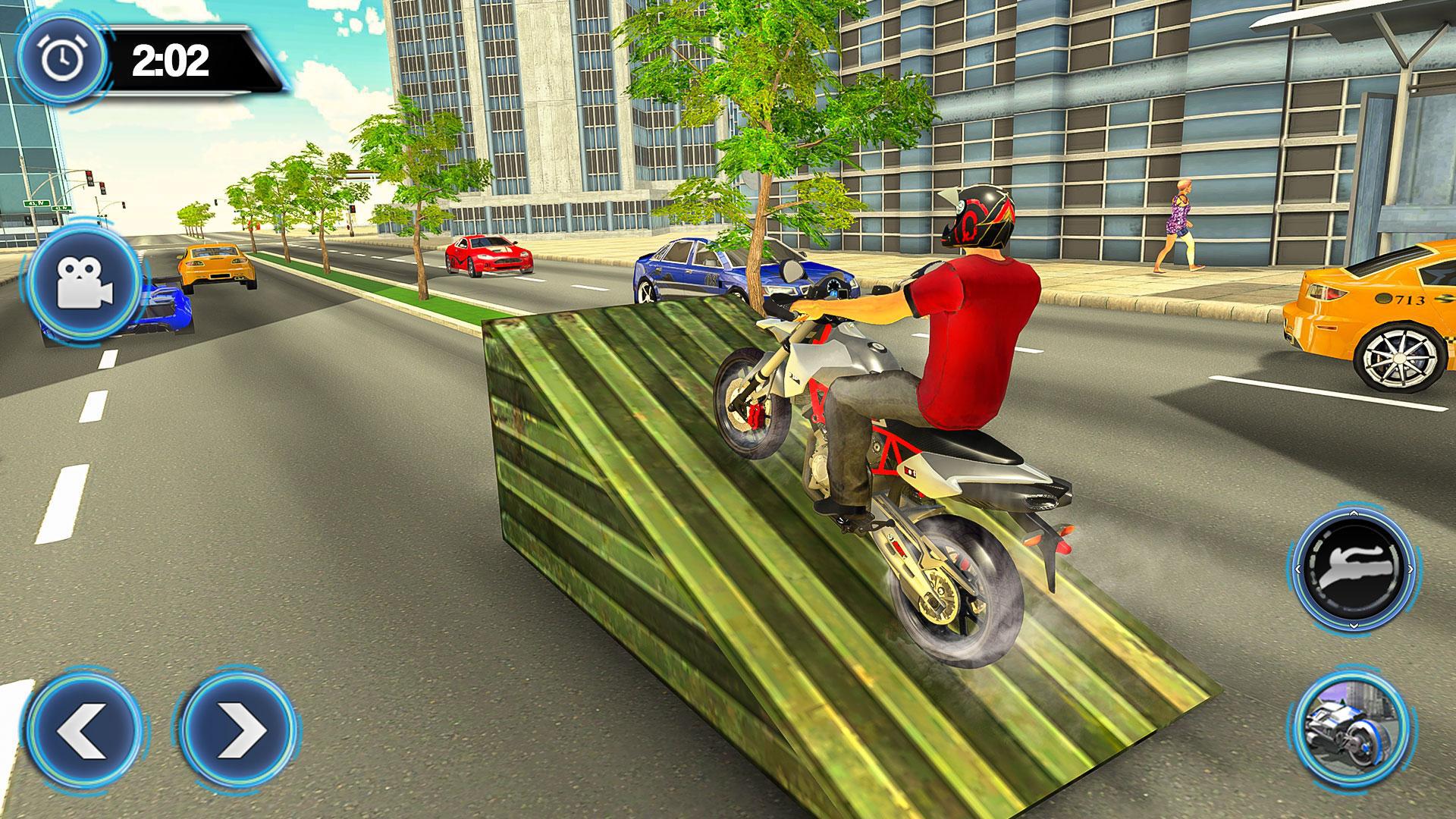 US Motorcycle Parking Off Road Driving Games_截图_6
