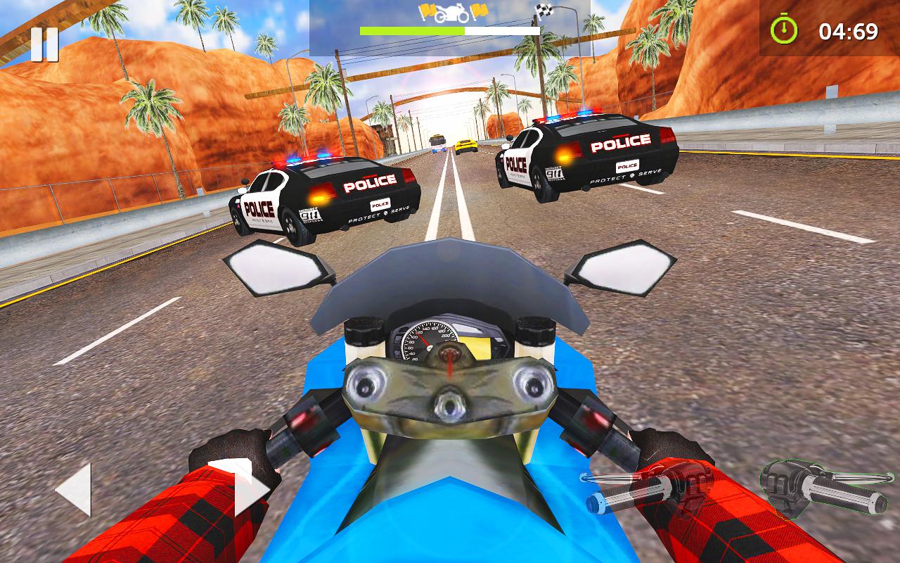 Moto Traffic Rider 3D Highway_截图_5