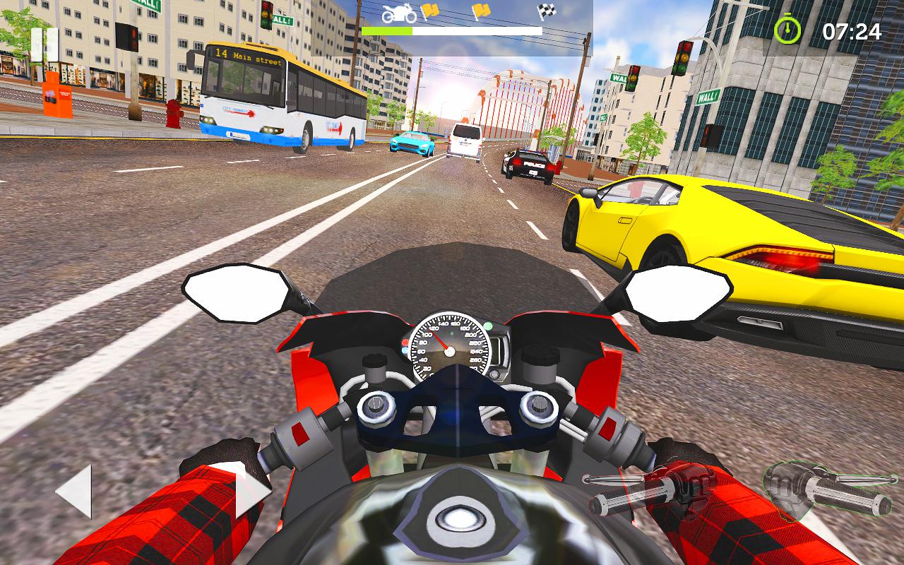 Moto Traffic Rider 3D Highway_截图_6
