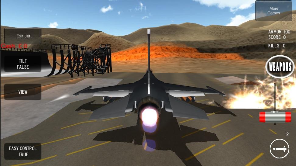 Jet Plane 3D Flying Simulator_截图_4