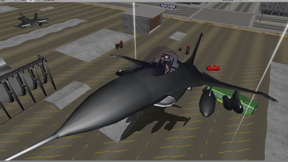 Jet Plane 3D Flying Simulator_截图_6