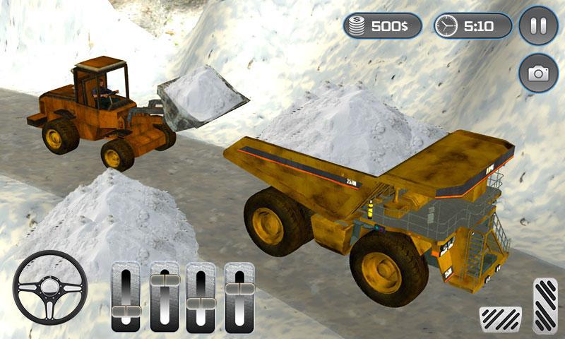 Snow Plow Rescue Truck Loader
