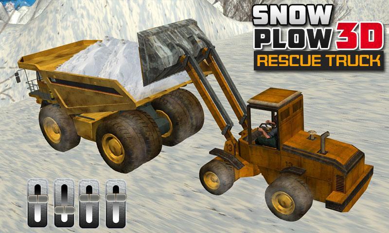 Snow Plow Rescue Truck Loader_截图_5