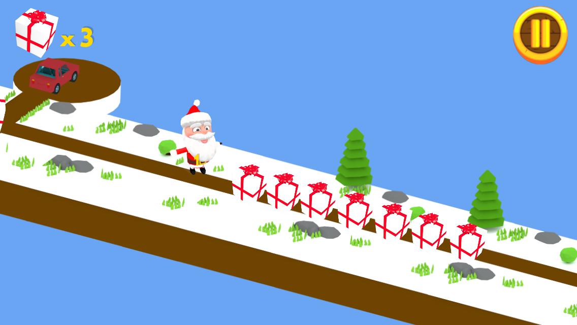 Christmas Game Santa Claus Run_截图_3