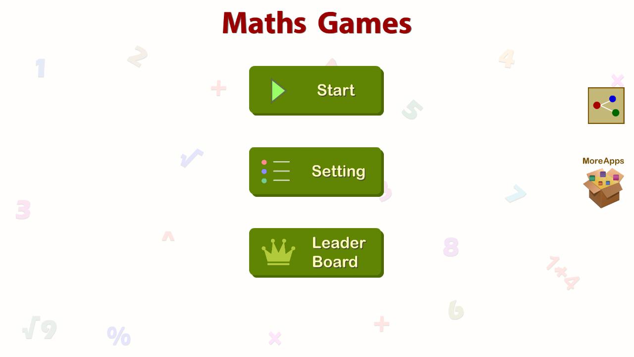 Math Matching Games