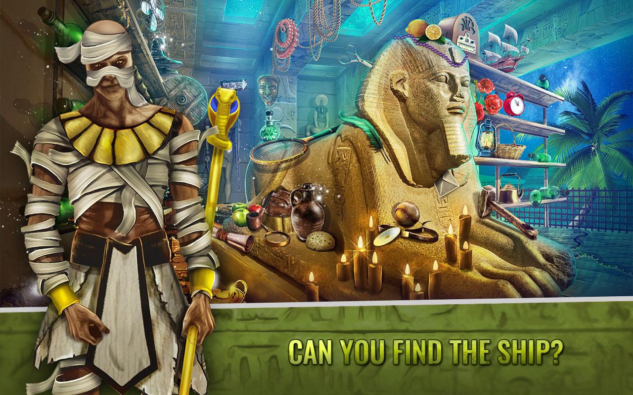 Curse Of The Pharaoh - Hidden Objects Egypt Games