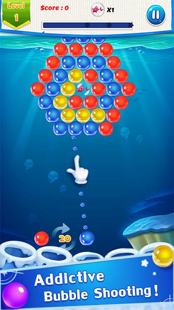 Fish Rescue : Bubble Shooter Game