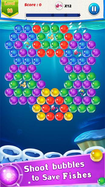 Fish Rescue : Bubble Shooter Game_截图_5